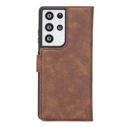 Magic Samsung Galaxy S21 FE (Fan Edition) Leather Detachable Wallet Case - TORONATA - color_