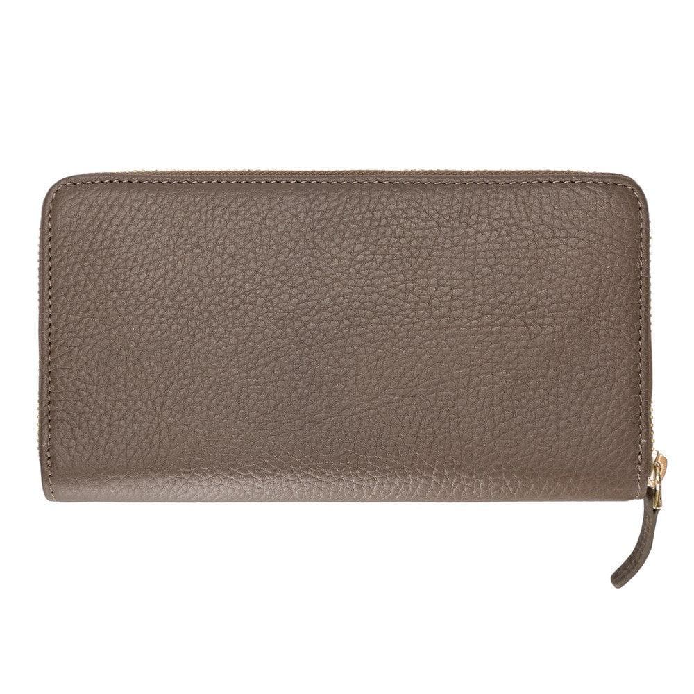 Seville Leather Women Wallet - TORONATA - color_ Medium Violet Red