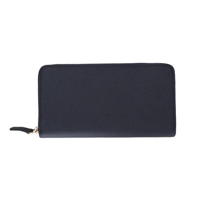 Seville Leather Women Wallet - TORONATA - color_ Dark Blue