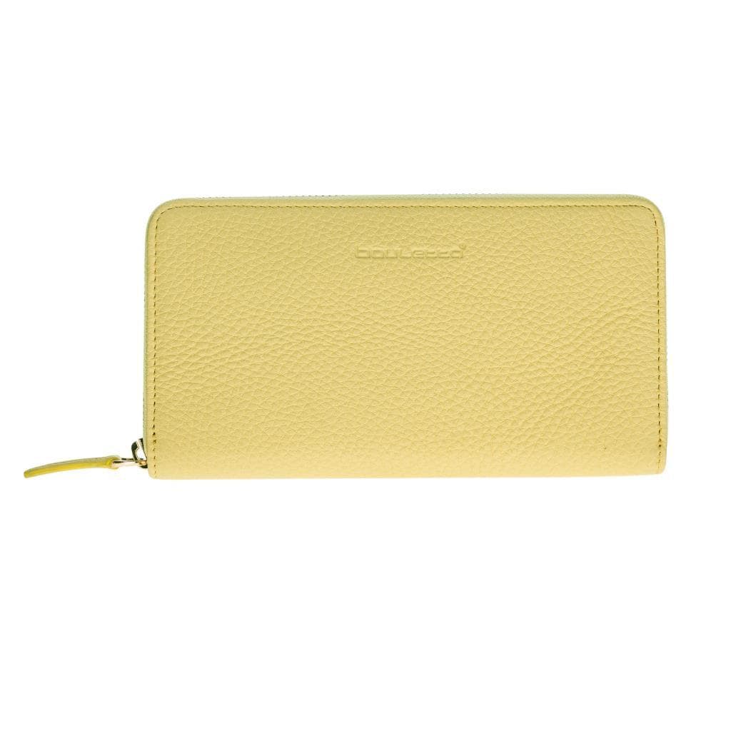 Seville Leather Women Wallet - TORONATA - color_ Peru