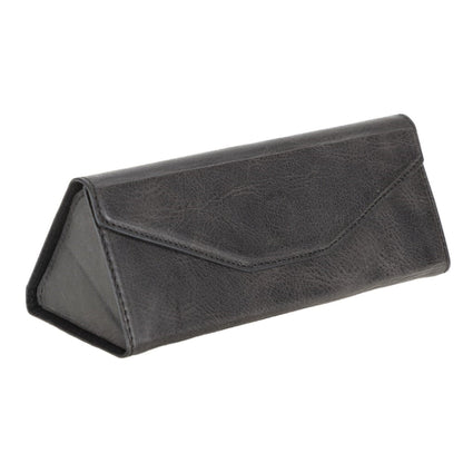 Smart Leather Glasses Case - TORONATA - color_ Gray
