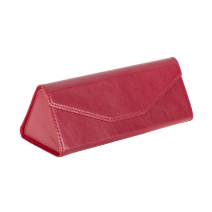Smart Leather Glasses Case - TORONATA - color_ Red