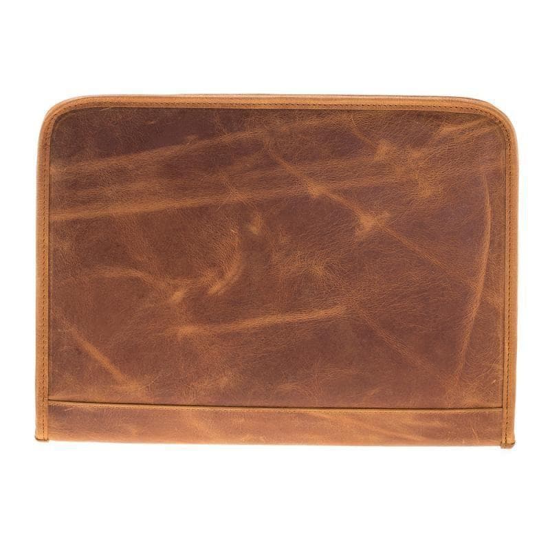 Sparta Leather Laptop Bag 13" - TORONATA - color_ Moccasin