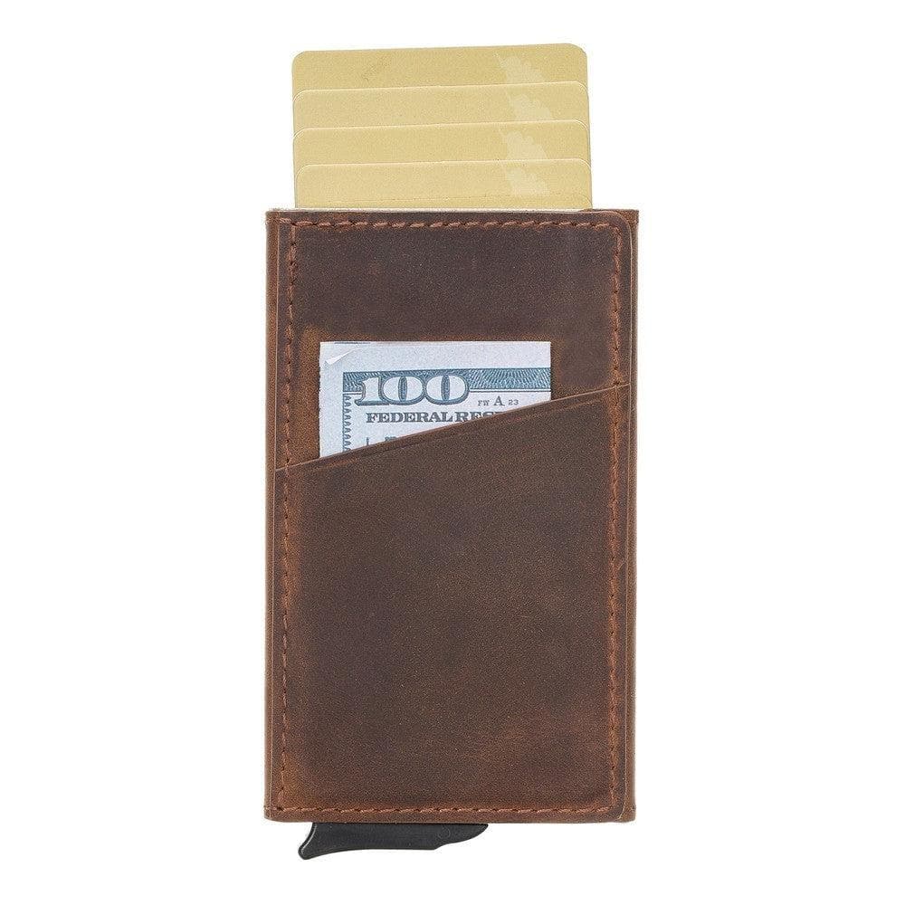 Torres Leather Mechanical Card Holder - TORONATA - color_