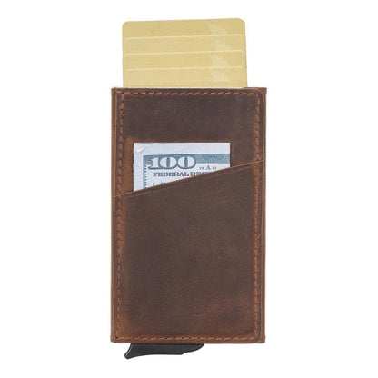 Torres Leather Mechanical Card Holder - TORONATA - color_