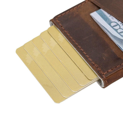 Torres Leather Mechanical Card Holder - TORONATA - color_