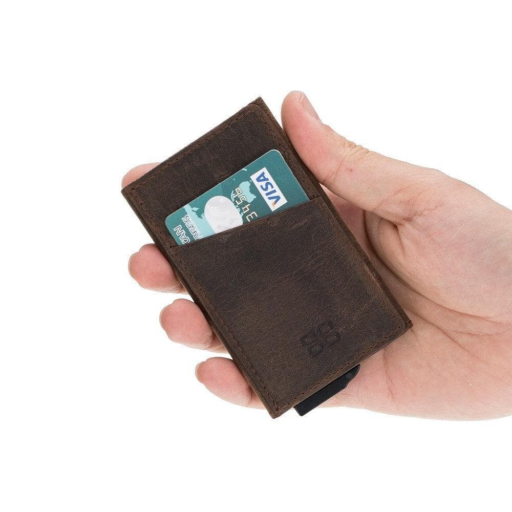 Torres Leather Mechanical Card Holder - TORONATA - color_