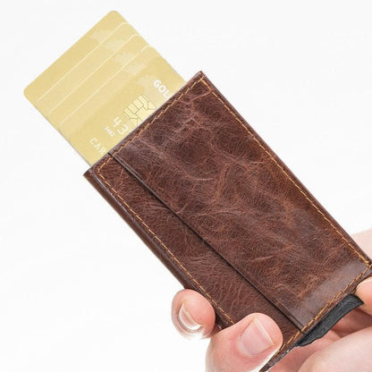 Torres Leather Mechanical Card Holder - TORONATA - color_