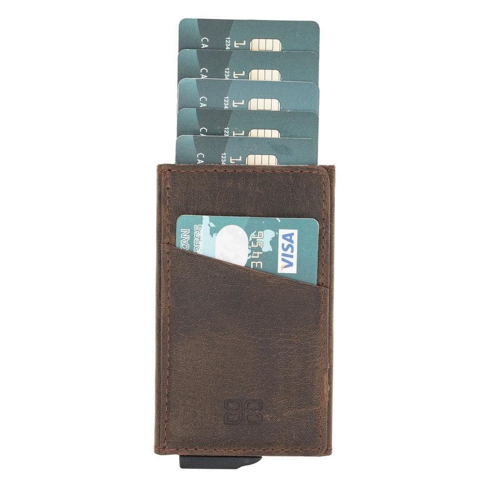 Torres Leather Mechanical Card Holder - TORONATA - color_
