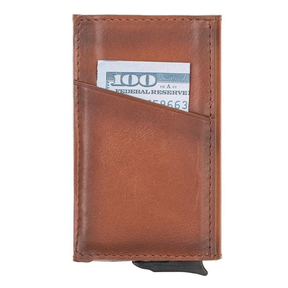 Torres Leather Mechanical Card Holder - TORONATA - color_
