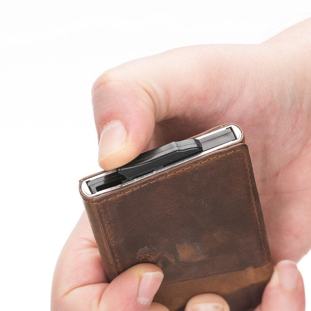 Torres Leather Mechanical Card Holder - TORONATA - color_