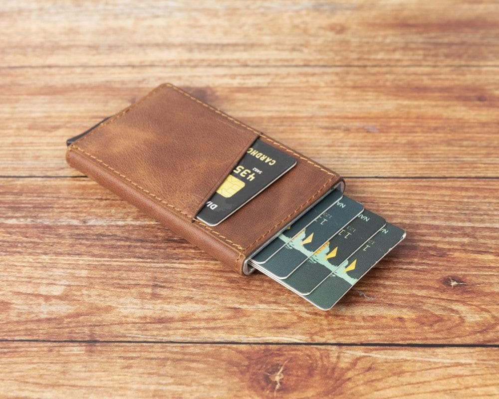 Torres Leather Mechanical Card Holder - TORONATA - color_