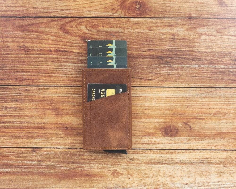 Torres Leather Mechanical Card Holder - TORONATA - color_