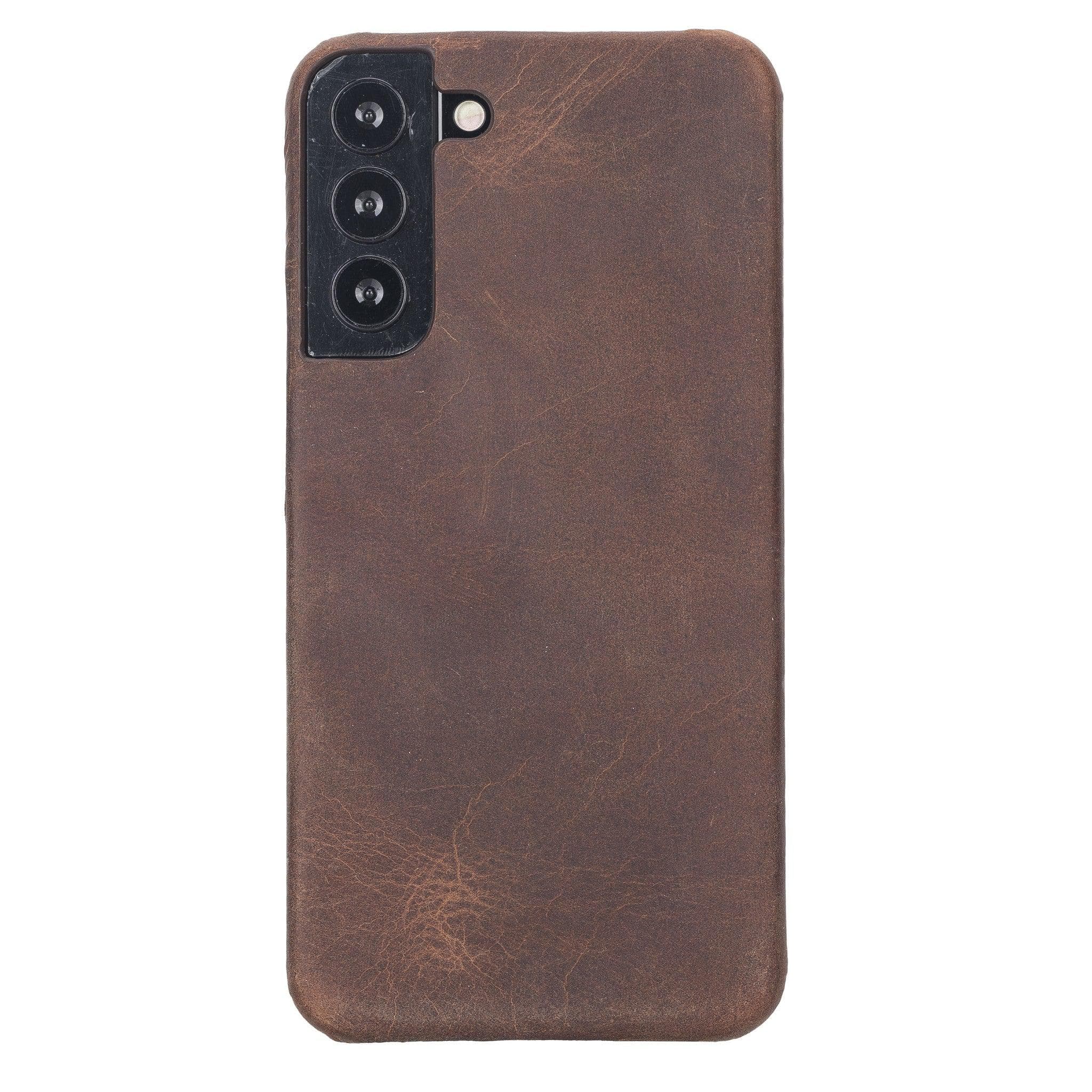Ultimate Jacket Samsung Galaxy S22 Series Leather Case / UJ - TORONATA - color_ Galaxy S22 Saddle Brown