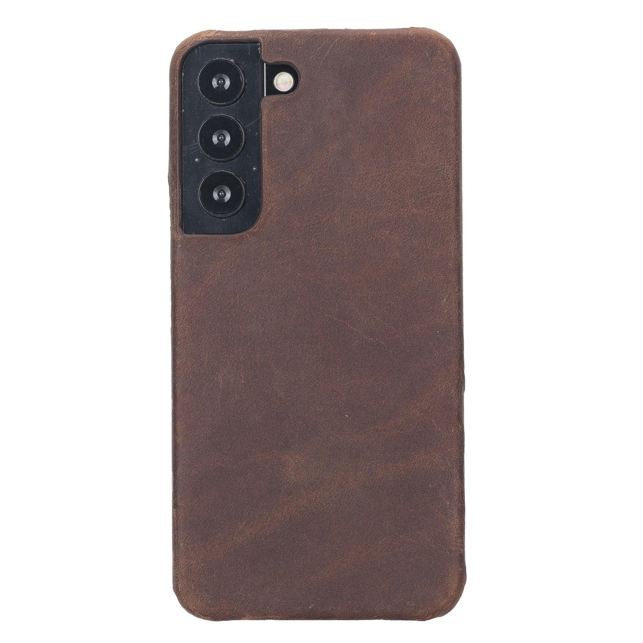 Ultimate Jacket Samsung Galaxy S22 Series Leather Case / UJ - TORONATA - color_ Galaxy S22 Plus Saddle Brown