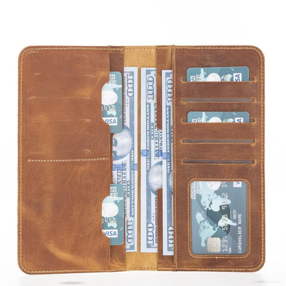 Universal Leather Wallet - TORONATA - color_ Moccasin