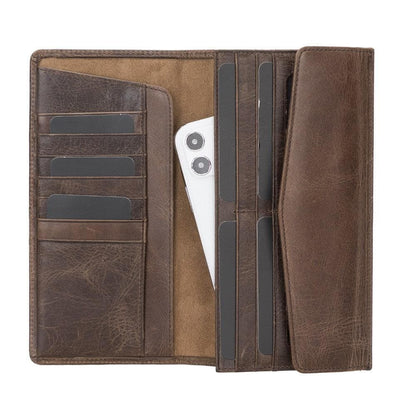 Vince Leather Women Wallet - TORONATA - color_ Brown