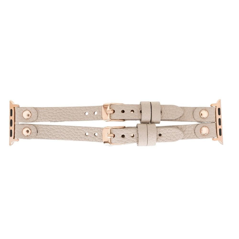 Ely Leather Apple Watch Double Band - TORONATA - color_