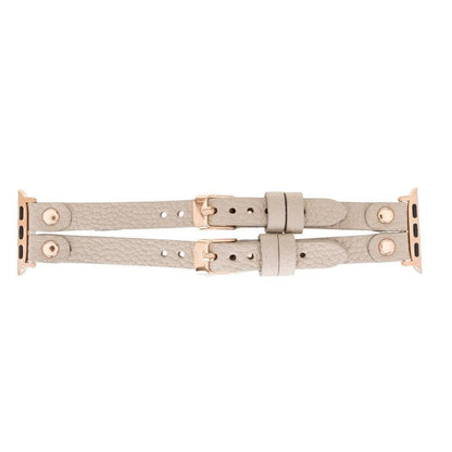 Ely Leather Apple Watch Double Band - TORONATA - color_