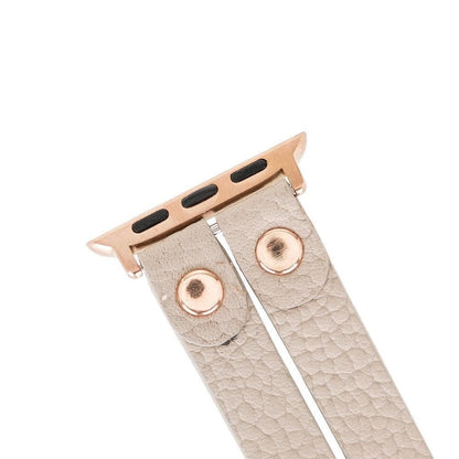 Ely Leather Apple Watch Double Band - TORONATA - color_