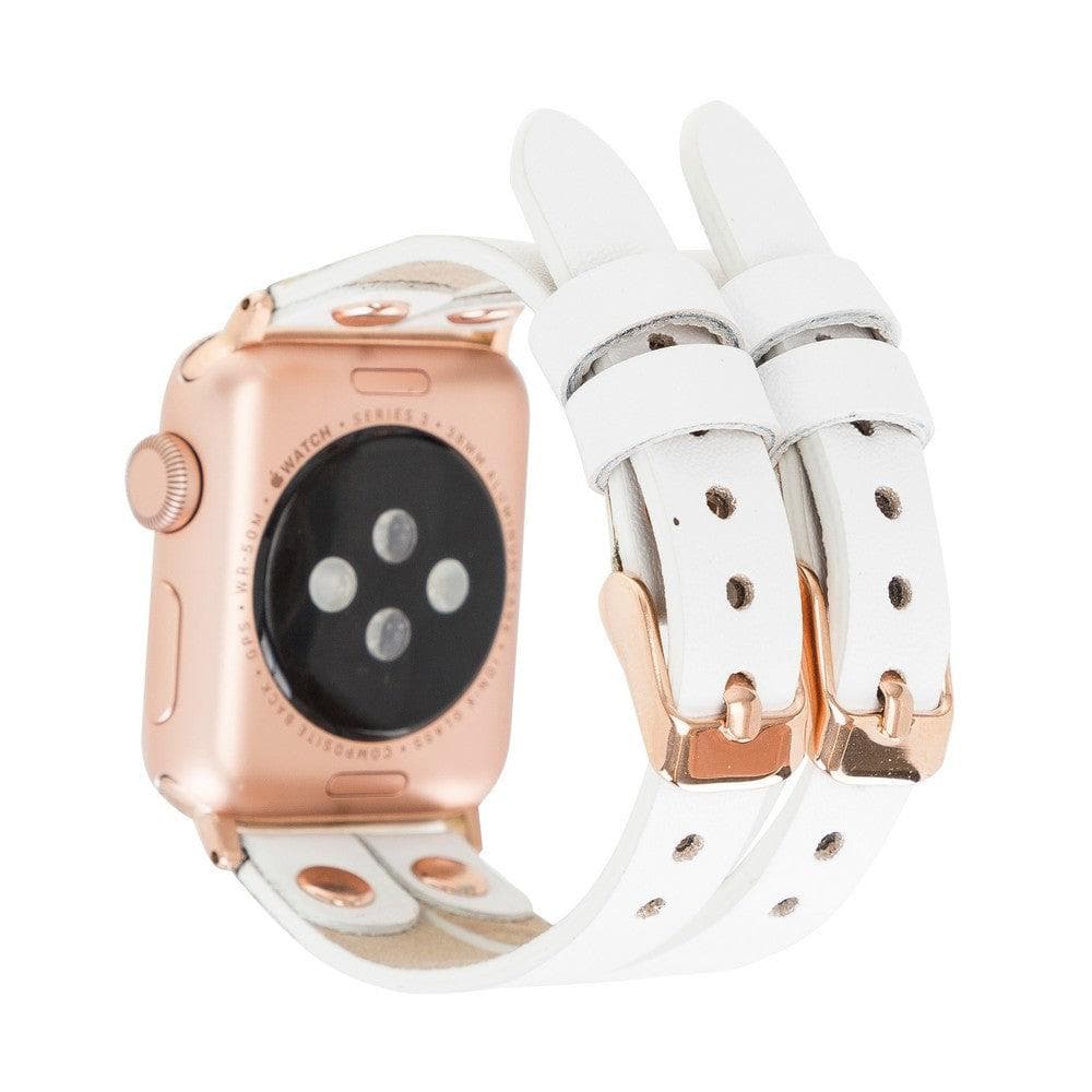 Ely Leather Apple Watch Double Band - TORONATA - color_