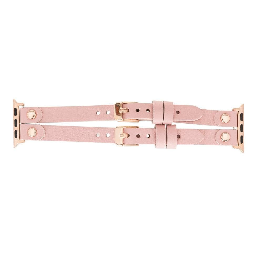 Ely Leather Apple Watch Double Band - TORONATA - color_