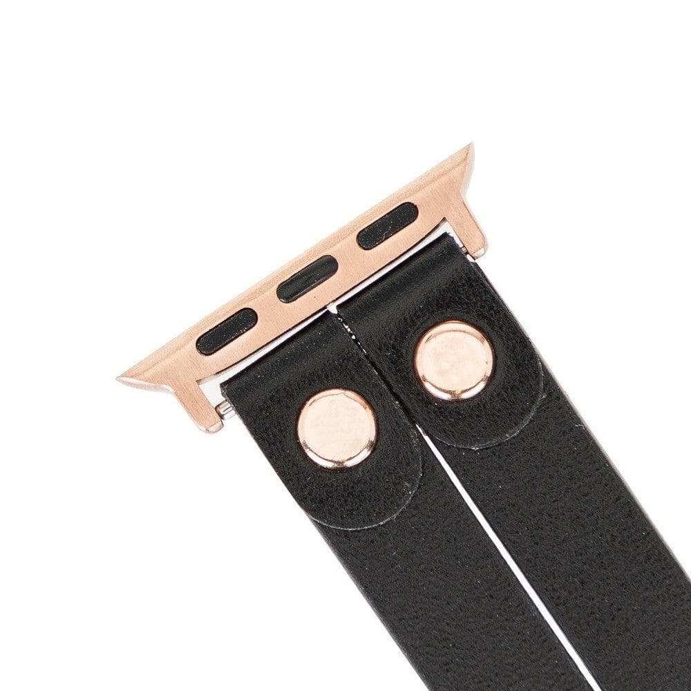 Ely Leather Apple Watch Double Band - TORONATA - color_