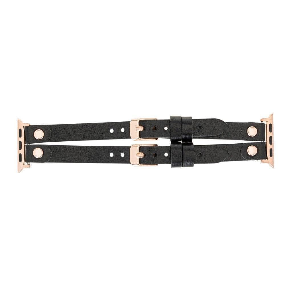 Ely Leather Apple Watch Double Band - TORONATA - color_