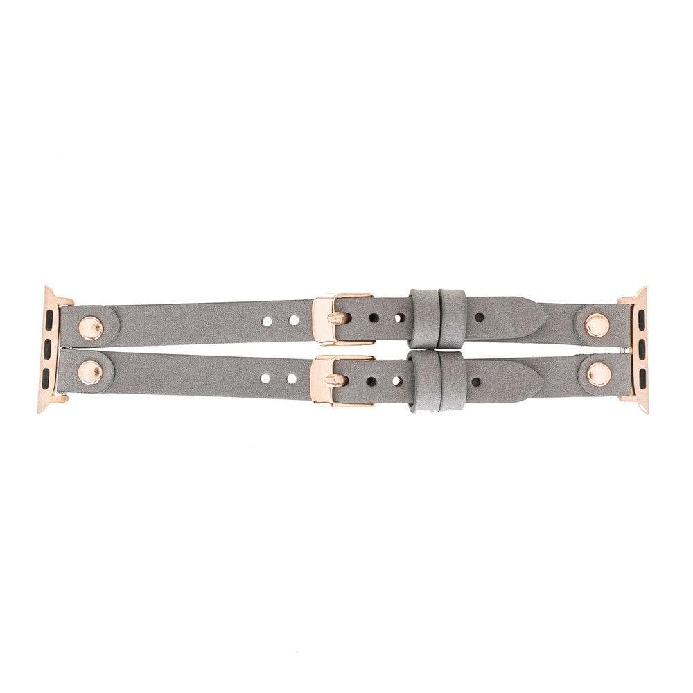 Ely Leather Apple Watch Double Band - TORONATA - color_