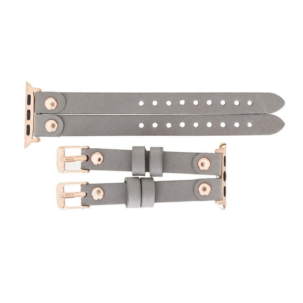 Ely Leather Apple Watch Double Band - TORONATA - color_