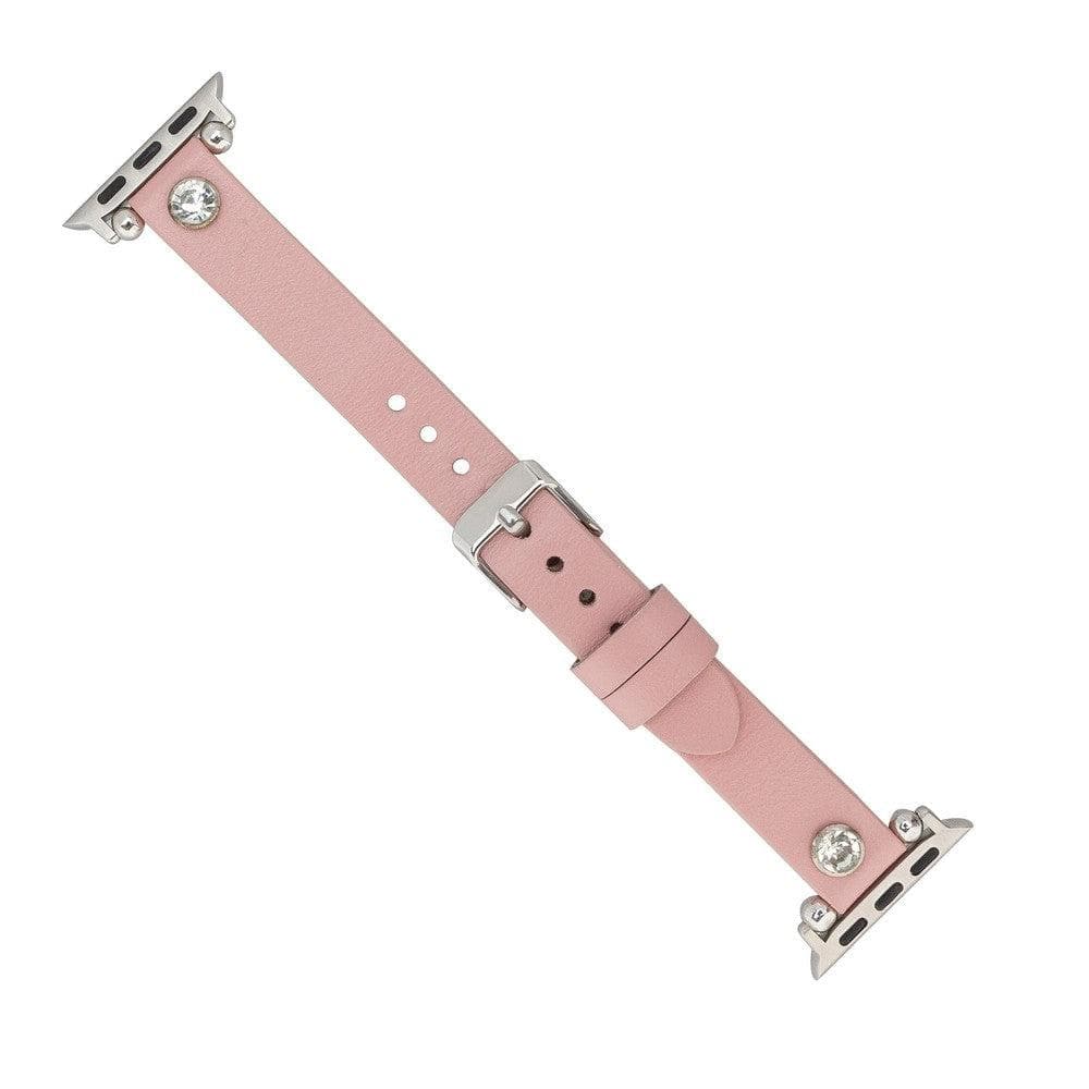 Visby Ferro Style Leather Apple Watch Band - TORONATA - color_