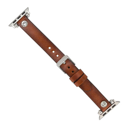 Visby Ferro Style Leather Apple Watch Band - TORONATA - color_