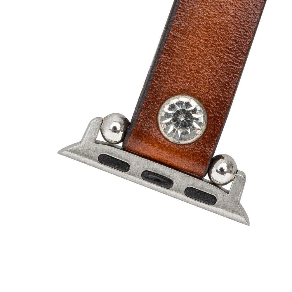 Visby Ferro Style Leather Apple Watch Band - TORONATA - color_