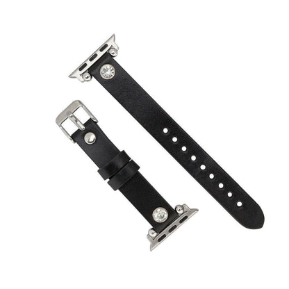 Visby Ferro Style Leather Apple Watch Band - TORONATA - color_