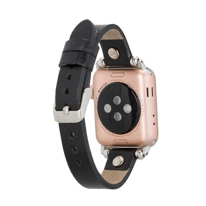 Visby Ferro Style Leather Apple Watch Band - TORONATA - color_