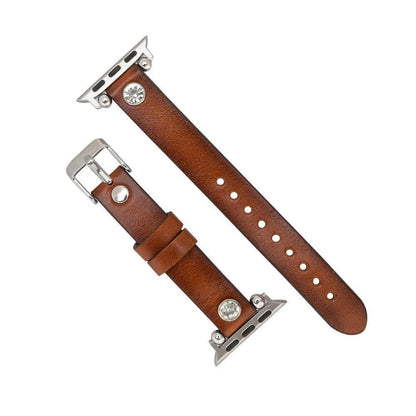 Visby Ferro Style Leather Apple Watch Band - TORONATA - color_