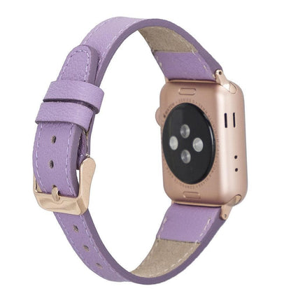 Roma Style Leather Apple Watch Band - TORONATA - color_