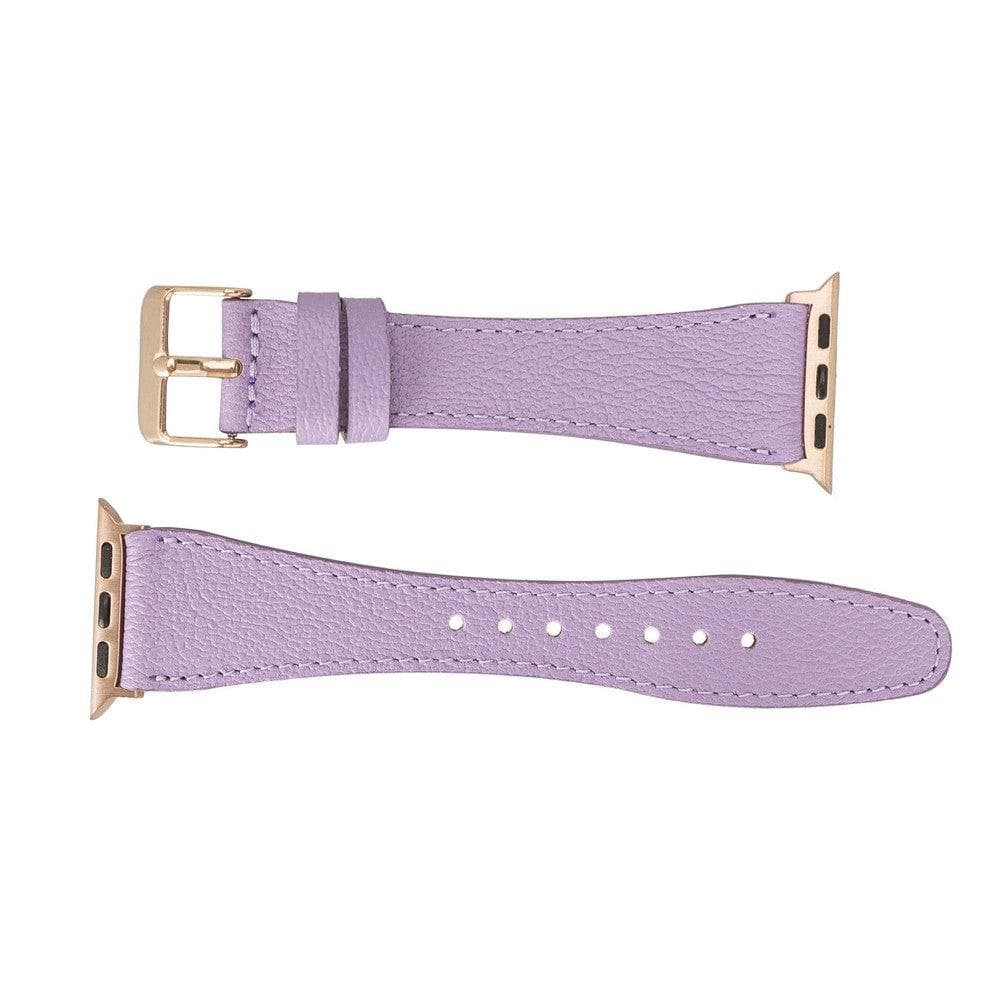 Roma Style Leather Apple Watch Band - TORONATA - color_