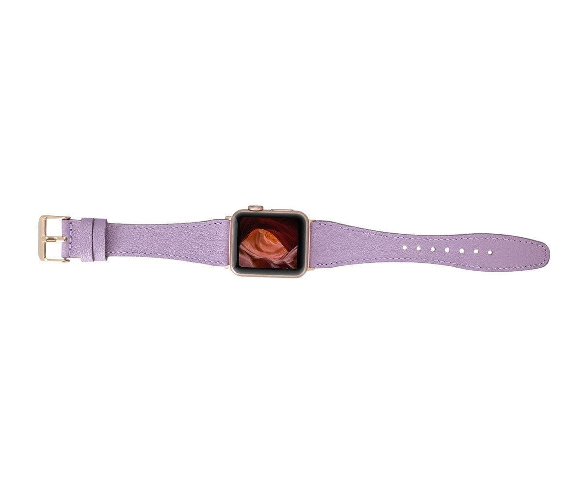 Roma Style Leather Apple Watch Band - TORONATA - color_