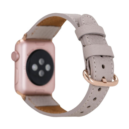 Roma Style Leather Apple Watch Band - TORONATA - color_