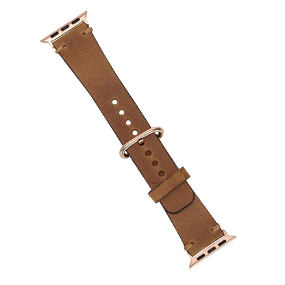 Roma Style Leather Apple Watch Band - TORONATA - color_