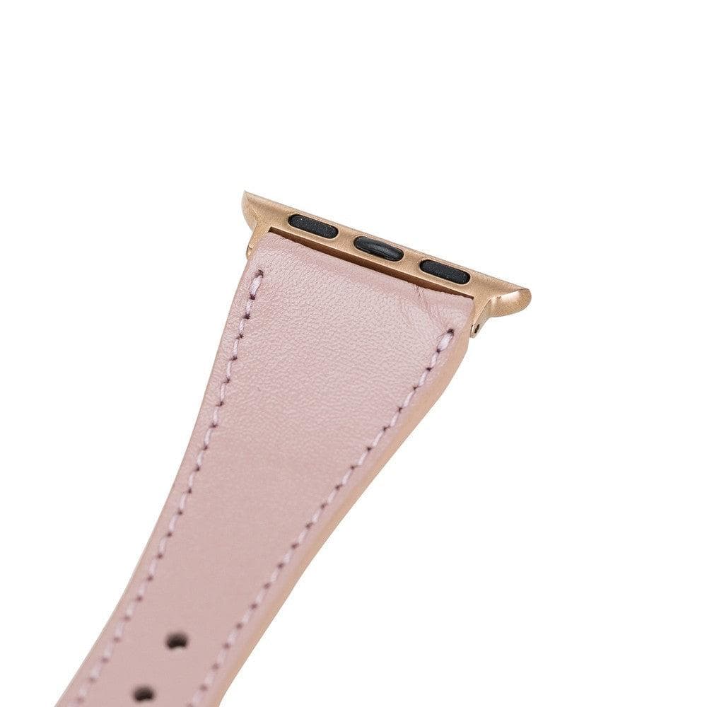 Roma Style Leather Apple Watch Band - TORONATA - color_