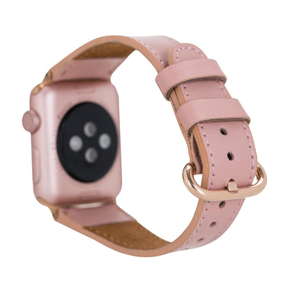 Roma Style Leather Apple Watch Band - TORONATA - color_