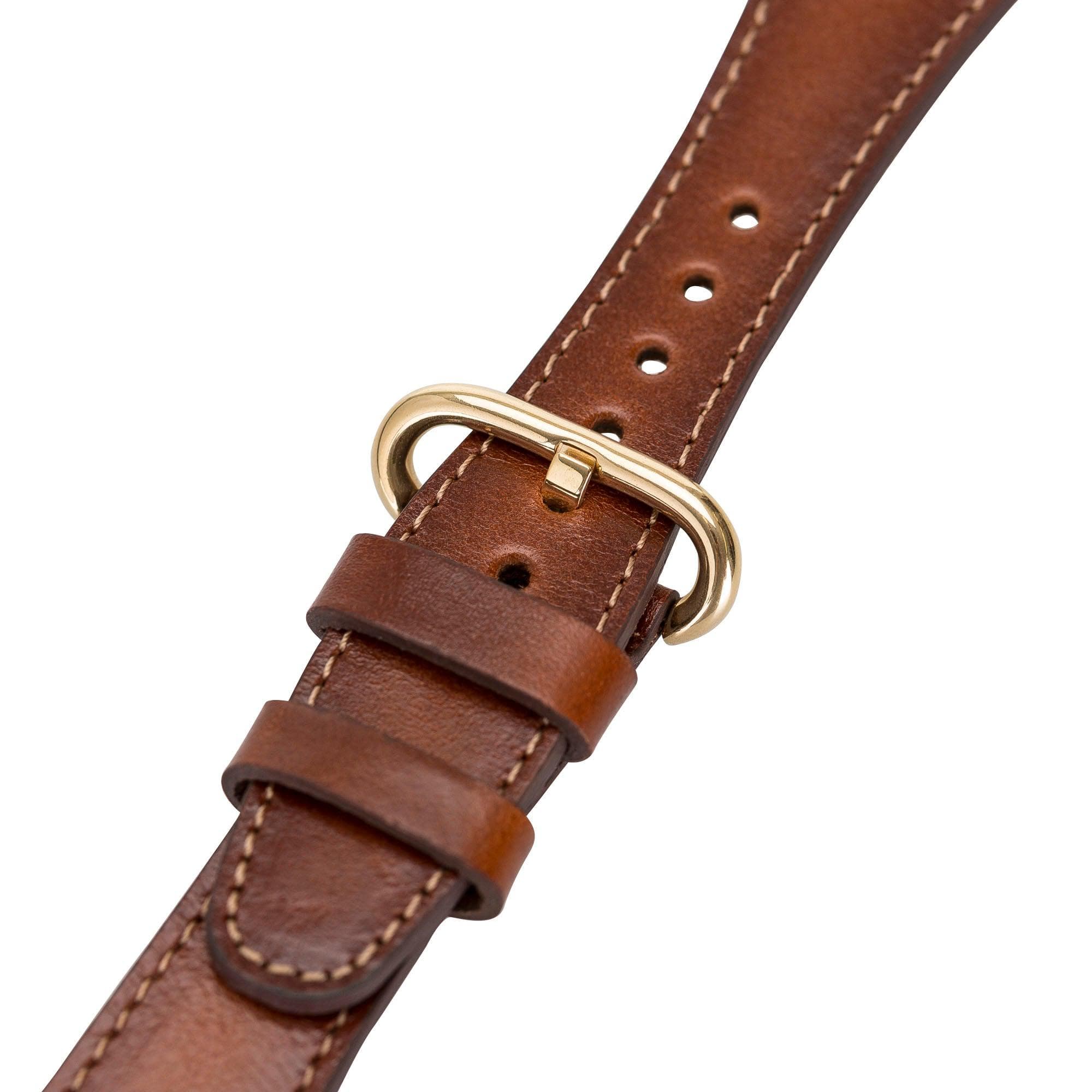 Roma Style Leather Apple Watch Band - TORONATA - color_