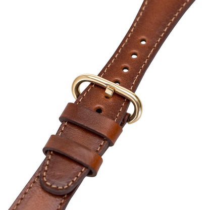 Roma Style Leather Apple Watch Band - TORONATA - color_