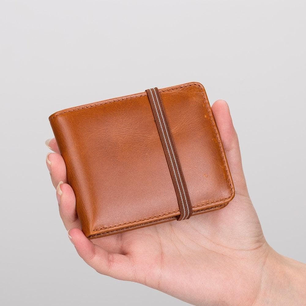 Yosef Leather Wallet - TORONATA - color_ Tan