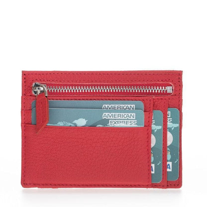 Zip Leather Card Holder - TORONATA - color_