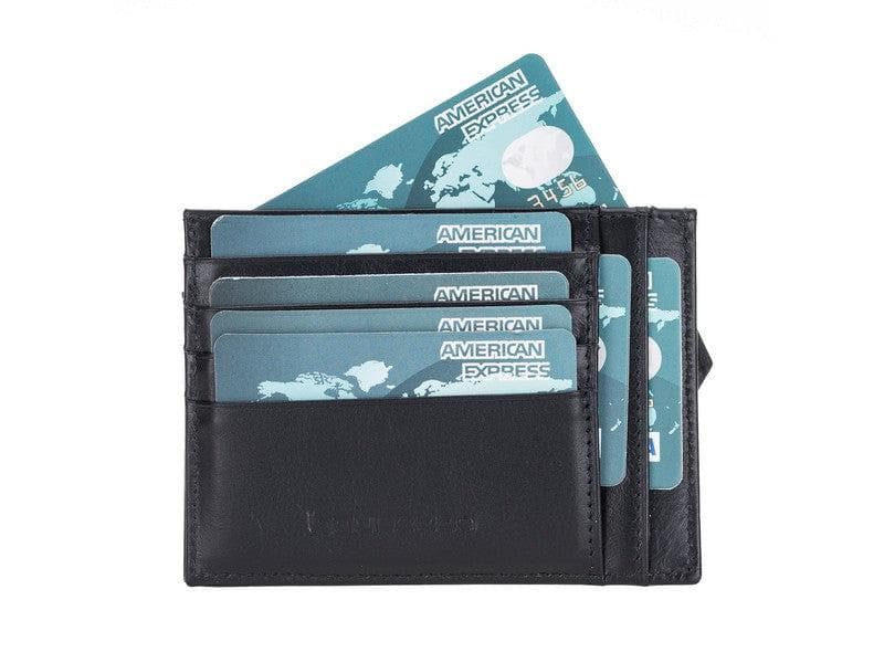 Zip Leather Card Holder - TORONATA - color_