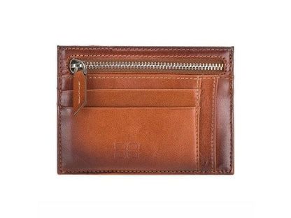Zip Leather Card Holder - TORONATA - color_
