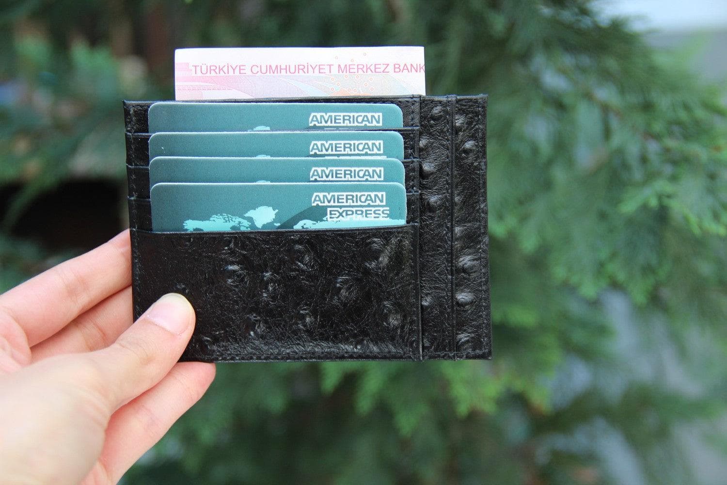 Zip Leather Card Holder - TORONATA - color_